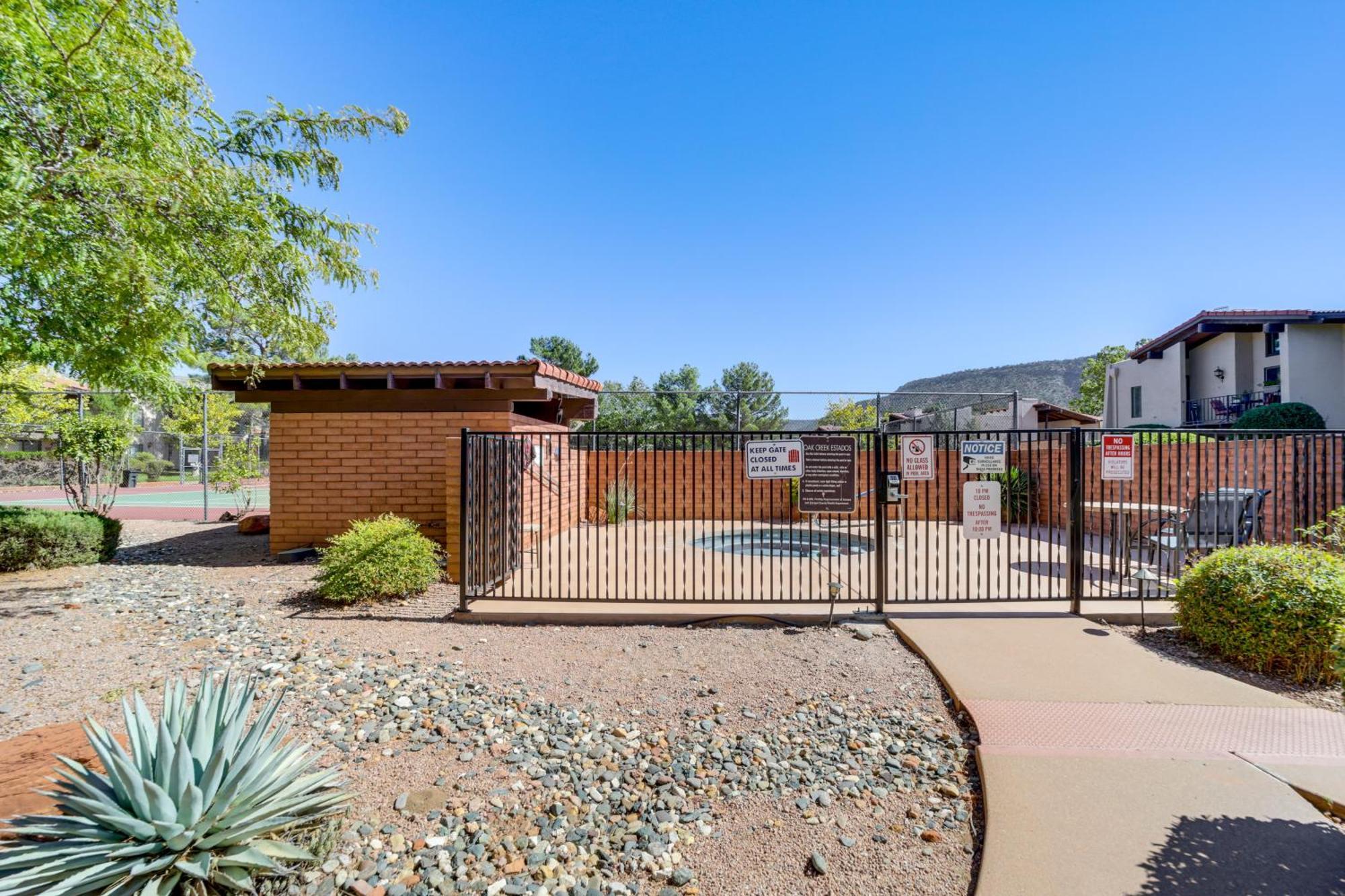 Sedona Condo Mtn Views, Balcony And Hot Tub Access Экстерьер фото