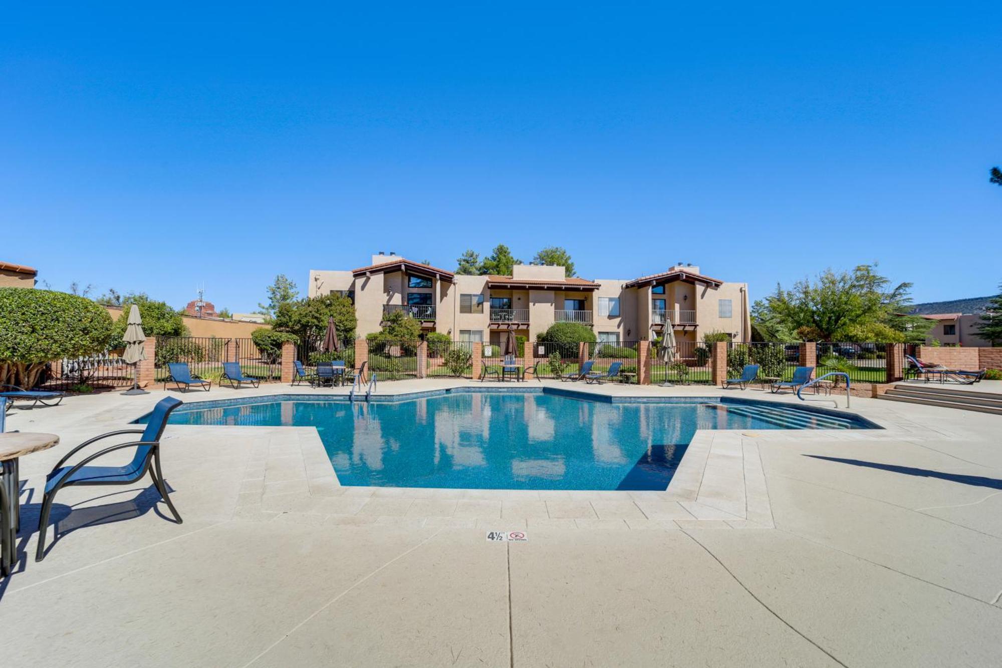 Sedona Condo Mtn Views, Balcony And Hot Tub Access Экстерьер фото